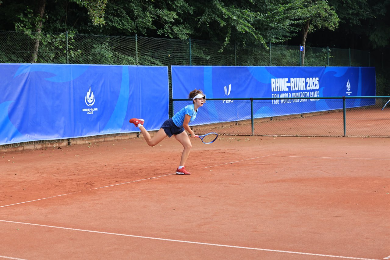 Reyn-Rur-2025 yozgi Universiada oʻyinlarida tennischilarimiz ishtirokini boshlashdi