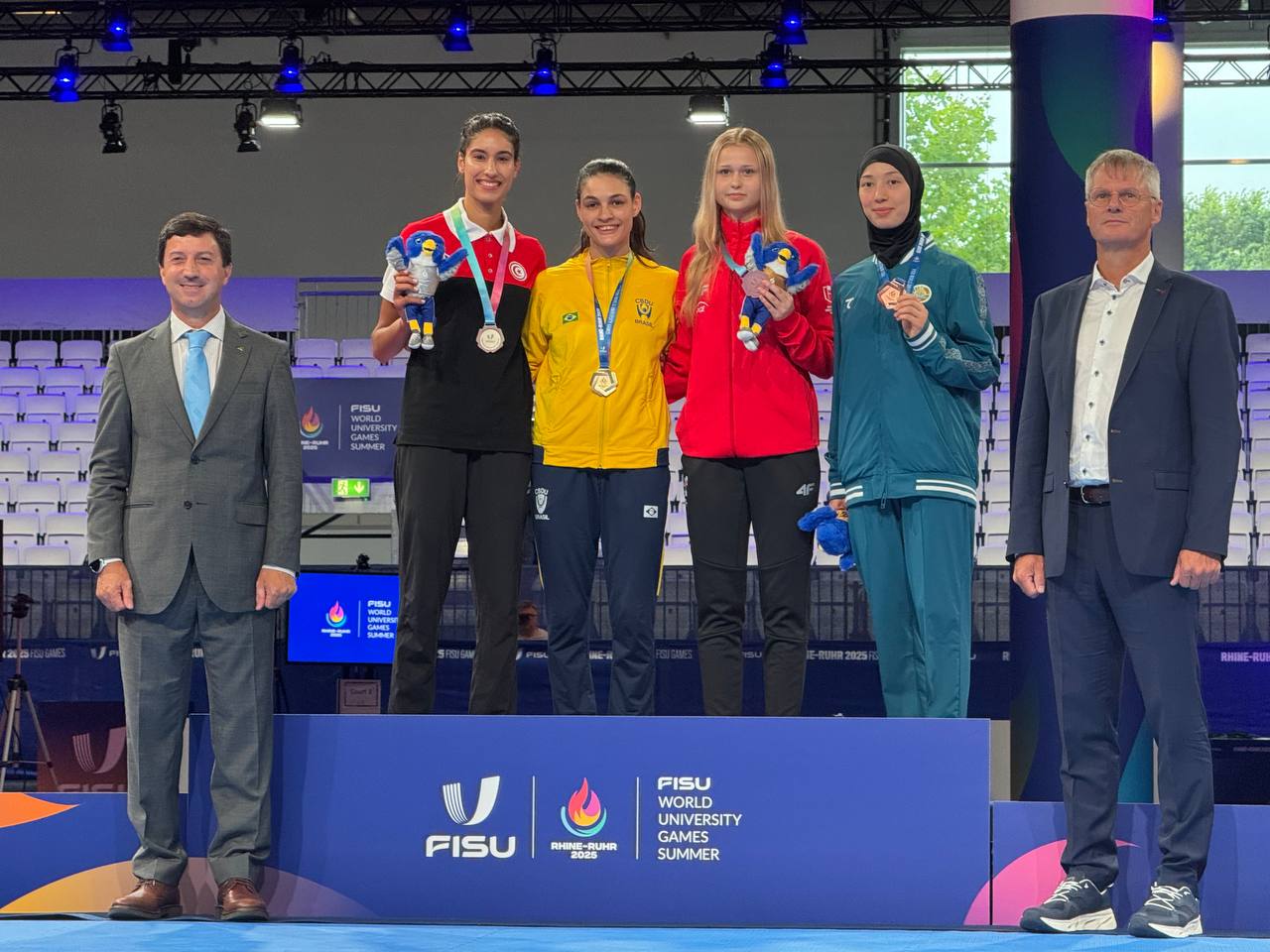Universiada oʻyinlarida Madina Mirabzalova taekvondo wt sport turi boʻyicha bronza medalini qoʻlga kiritdi